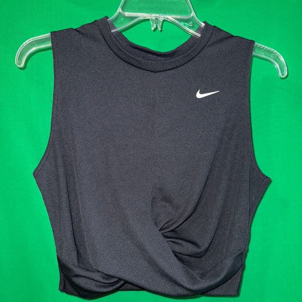 Nike Yoga Women’s Infinalon Dri-Fit Cropped Tank Top